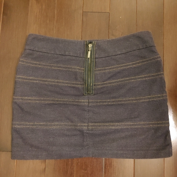BCBGGeneration Cotton Mini Skirt Size 4 - Picture 2 of 4
